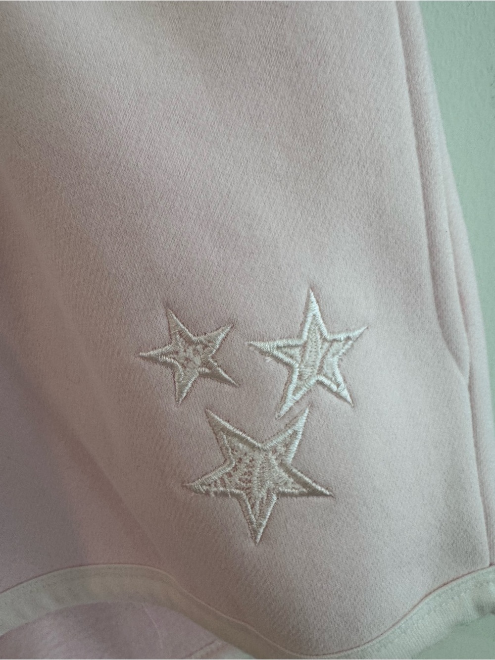 Pink palm puff daydream foldover short in angel pink medium nwt - Picture 4 of 6